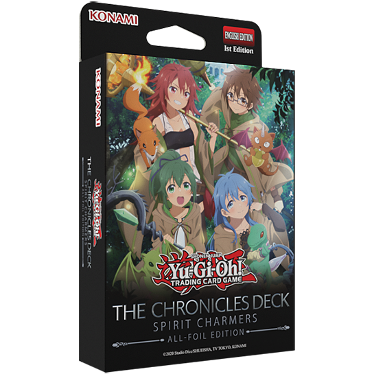 Yugioh The Chronicles Deck - Spirit Charmers - All-Foil Edition