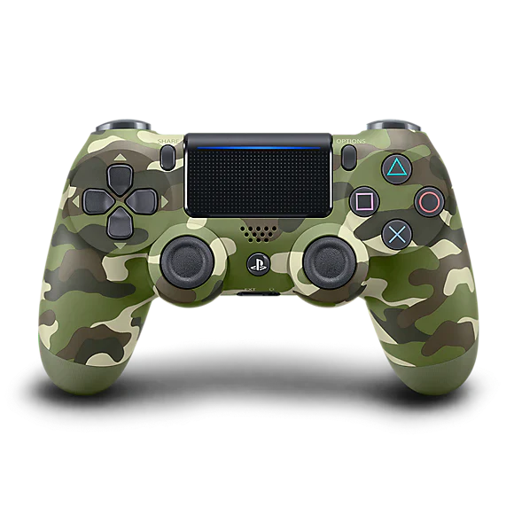 Playstation 4 Dualshock 4 Green Camo Controller - Playstation 4
