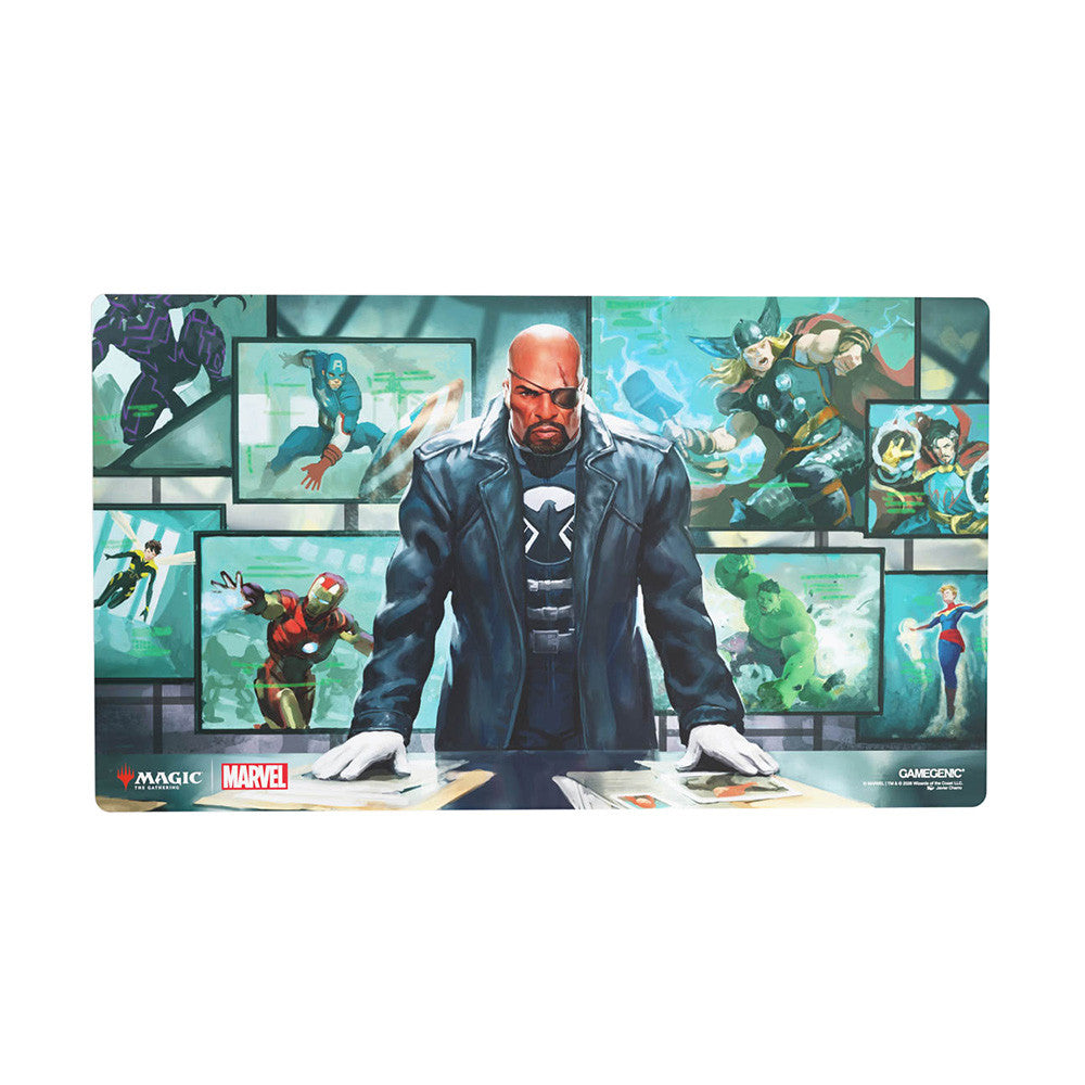 Gamegenic Marvel Superheroes Nick Fury Playmat