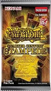 Yugioh Quarter Century Stampede Booster Pack