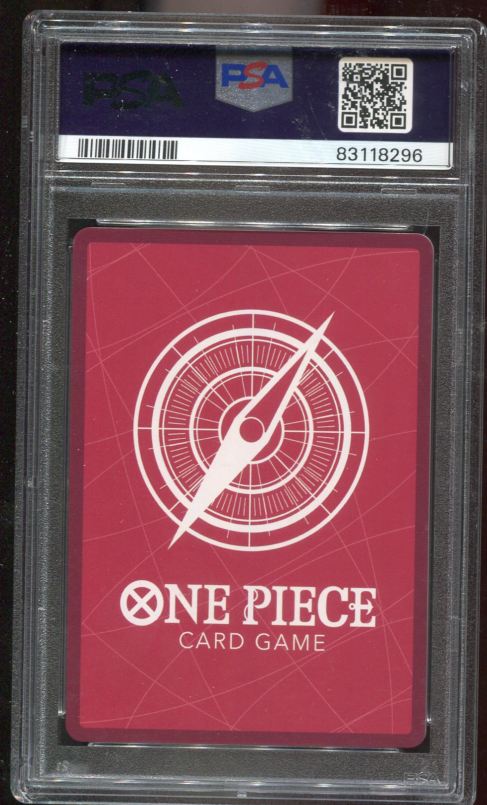 PSA 10 Rebecca OP04-039 JAPANESE Alternate Art (internal crack on front)