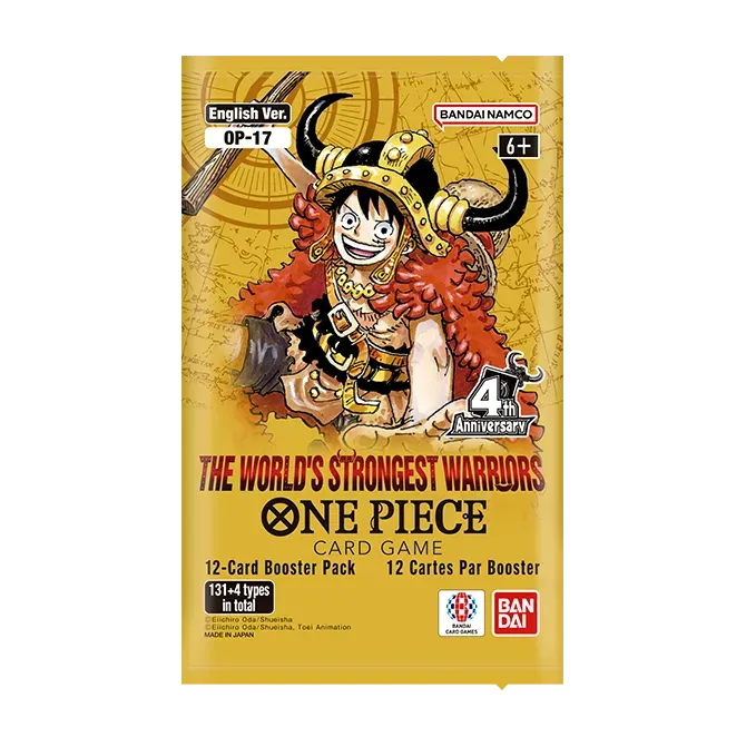 One Piece: The World's Strongest Warriors JAPANESE Booster Pack