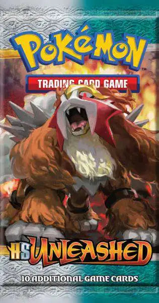 Pokemon Heartgold Soulsilver Unleashed Booster Pack (Entei)