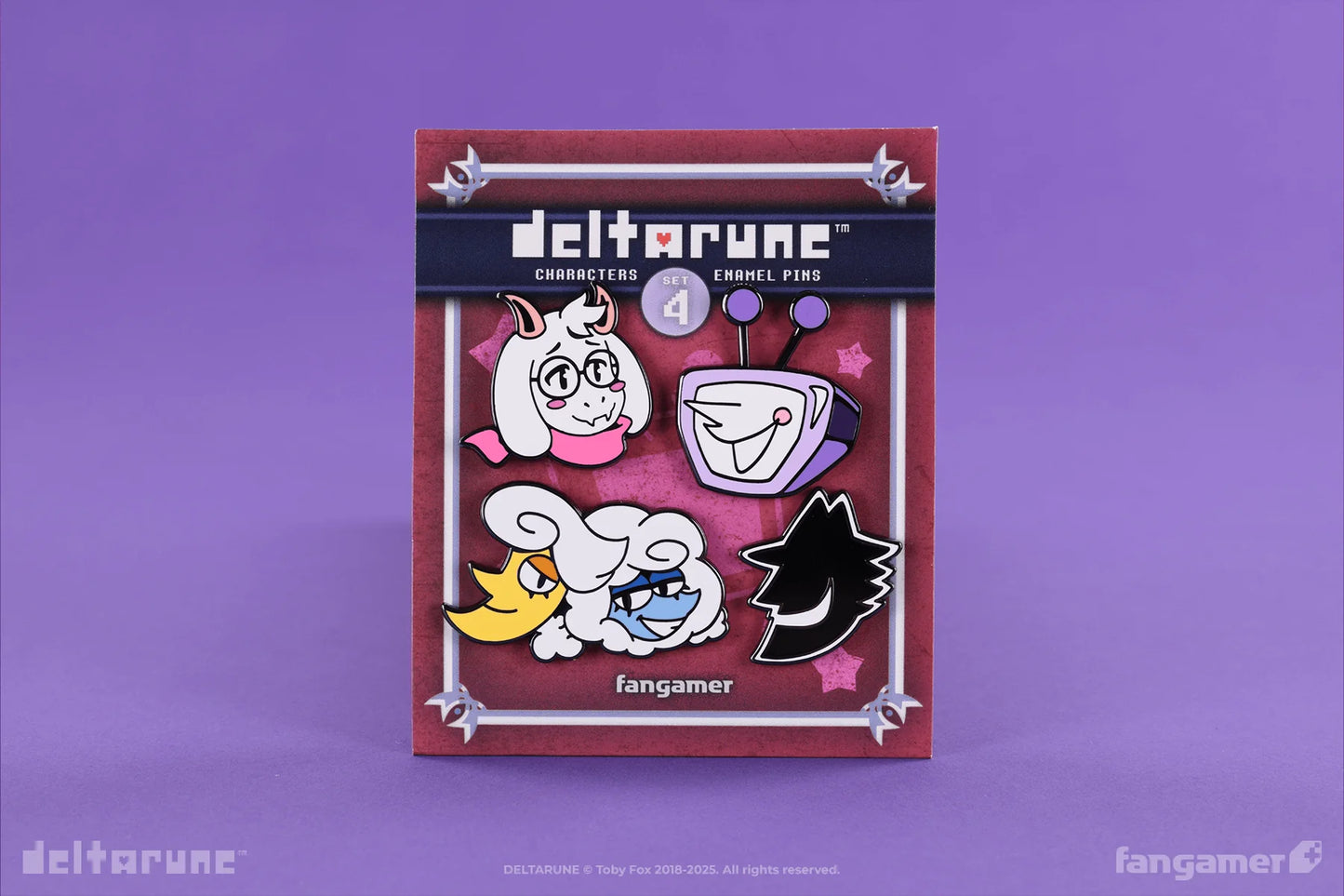 Fangamer Deltarune Character Pin Set 4