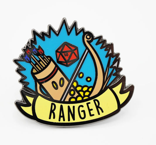 D&D Themed Enamel Pins - Ranger