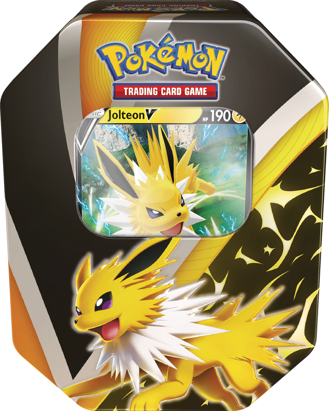 Pokemon Eevee Evolution V Tins
