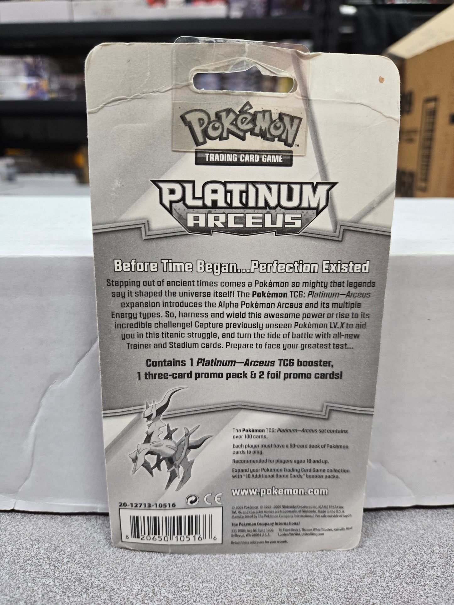 Pokemon Platinum Arceus Blister Booster Pack (Happiny & Lopunny)