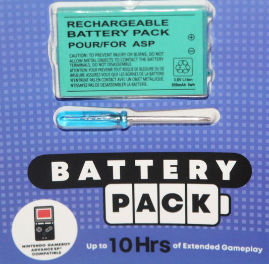 XYAB GBA SP Battery Pack