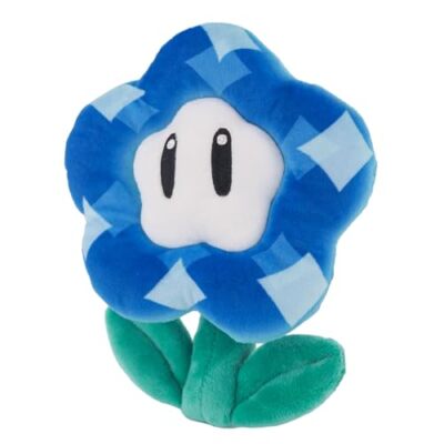 Little Buddy Super Mario Wonder Flower Blue 7" Plush