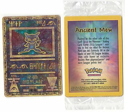 Sealed Ancient Mew Promo Card