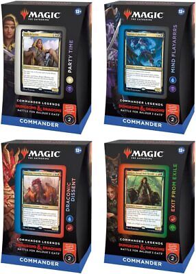 party time mtg commander deck Commander Legends: Battle for Baldur's Gate Commander Deck – CNAG New Cut