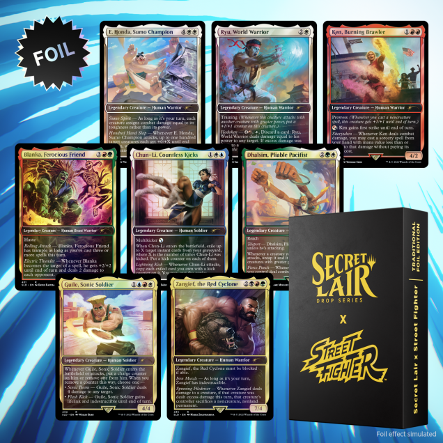 Secret Lair Drop Series: X Street Fighter Foil Edition