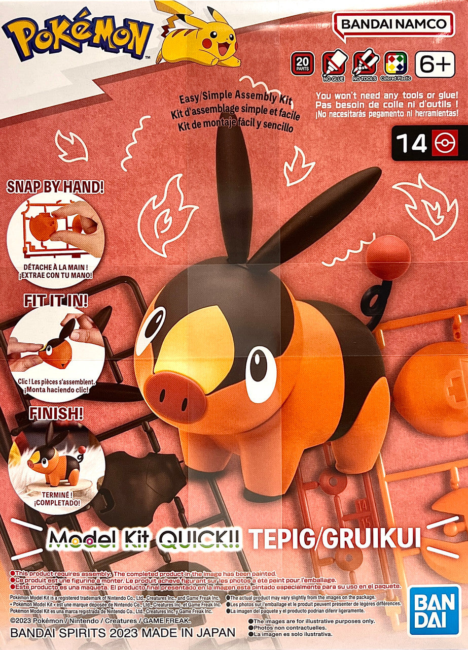 Tepig Model Kit