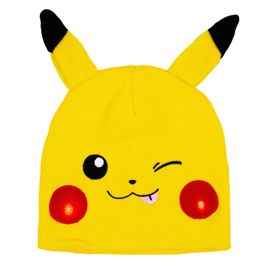 Pokemon Pikachu LED Beanie