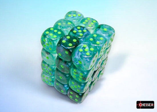 Chessex Borealis 12mm D6 36ct Dice Set