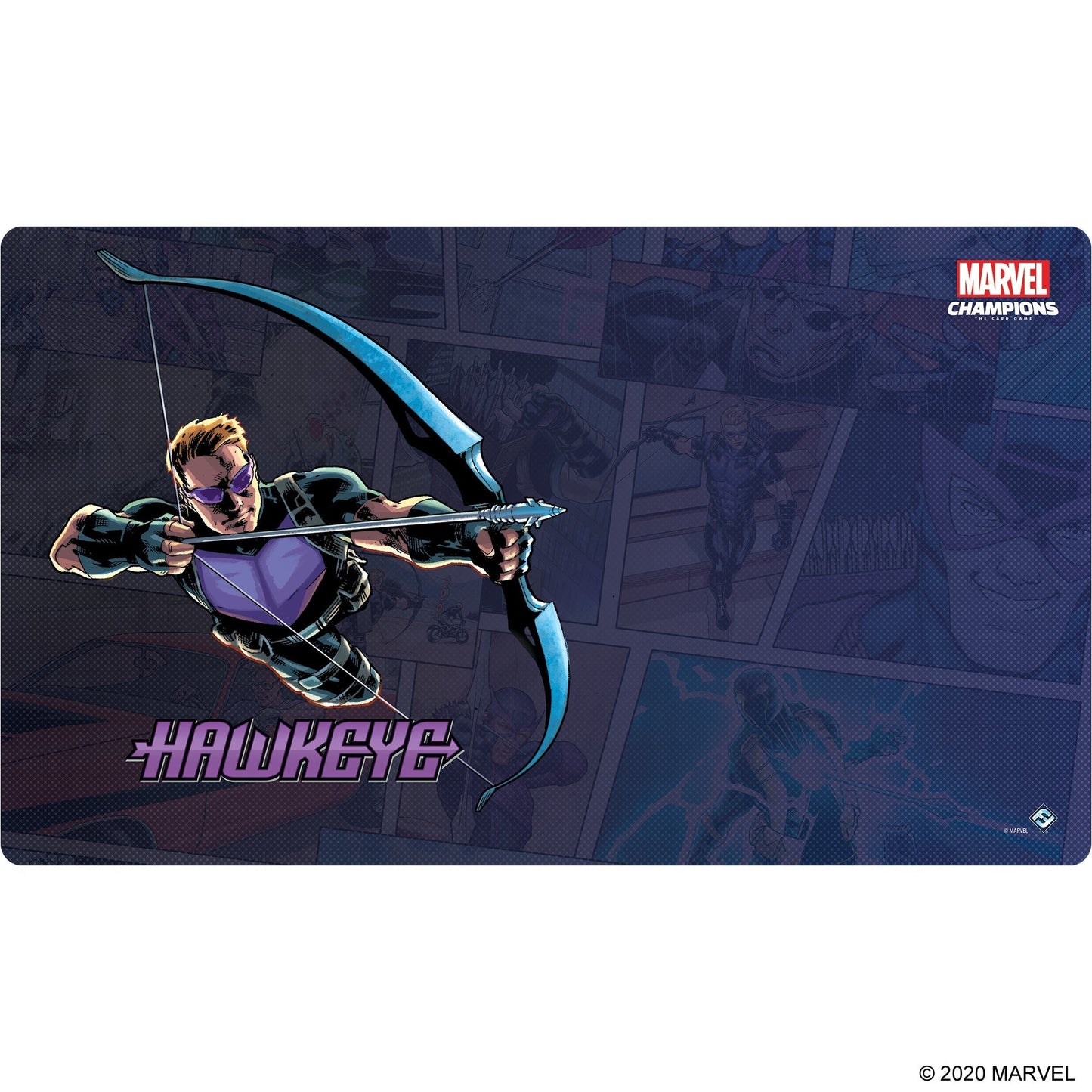 Marvel Champions The Card Game Hawkeye Game Mat