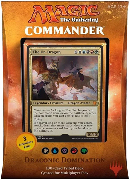 Magic Draconic Domination Commander 2017 Deck