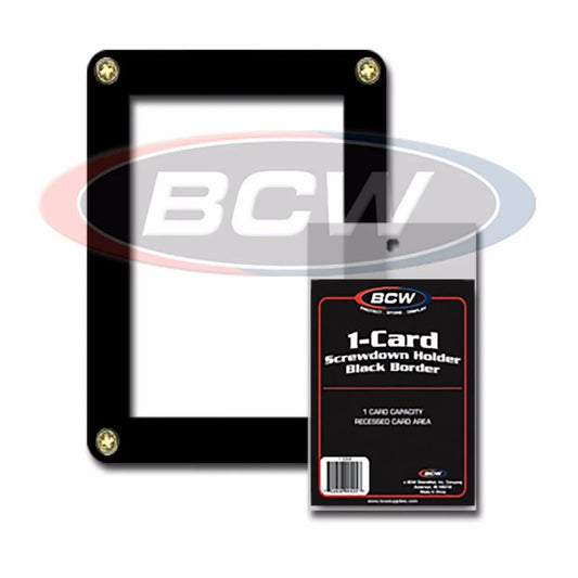 BCW 1-Card Screwdown Holder