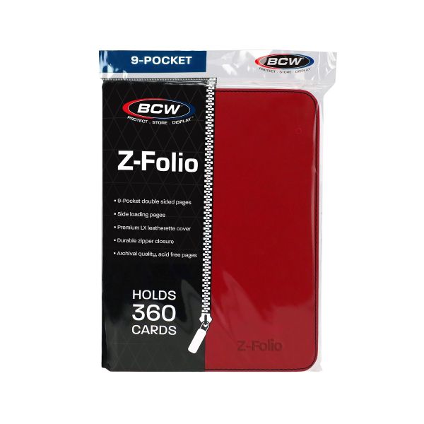 zfolio card binder Z-Folio 9-Pocket Album
