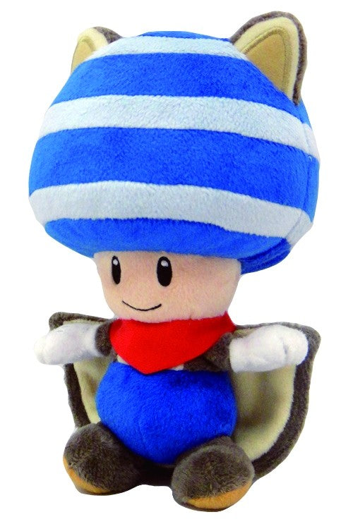 Flying Squirrel Toad Blue 7 in Plush