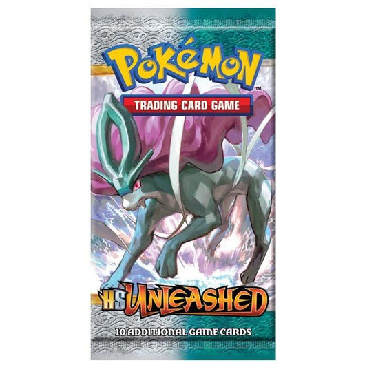 Pokemon Heartgold Soulsilver Unleashed Booster Pack (Suicune)