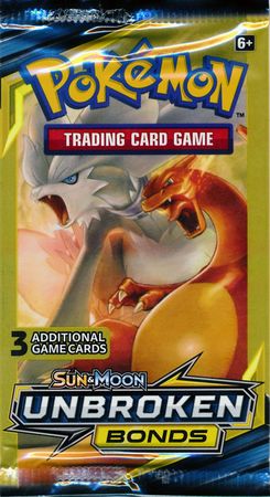 Pokemon 3-Card Unbroken Bonds Booster Pack