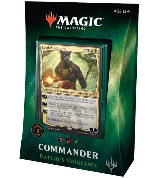 Commander 2018 Nature's Vengeance Commander Deck