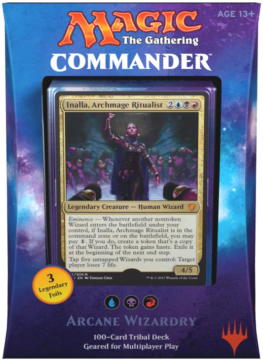 Magic Arcane Wizardry Commander 2017 Deck