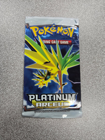 Pokemon Platinum Arceus Booster Pack (Zapdos Version)