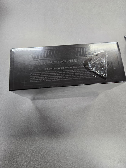 Pokemon Sword & Shield Elite Trainer Box Plus [Zacian] (Ripped Seal)