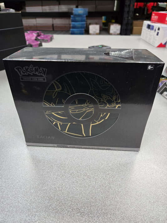 Pokemon Sword & Shield Elite Trainer Box Plus [Zacian] (Ripped Seal)