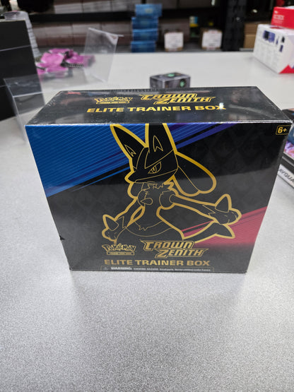 Crown Zenith Elite Trainer Box (Ripped seal)