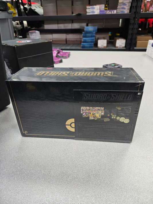 Pokemon Ultra Premium Collection Zacian & Zamazenta (Ripped seal)