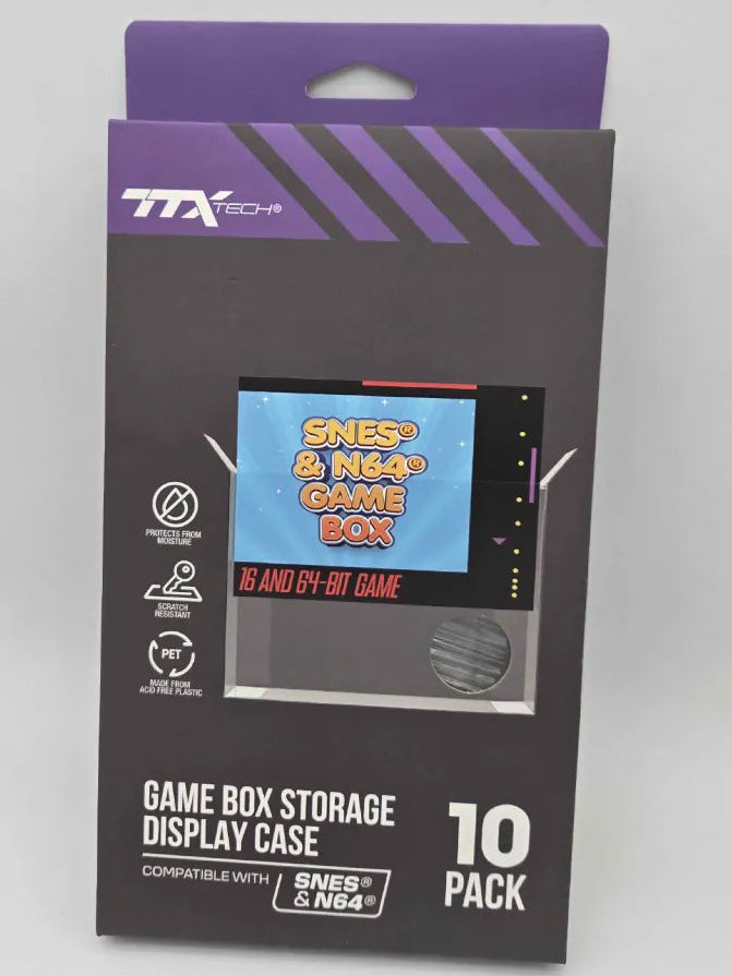 TTXTech Game Box Protectors for Super Nintendo / Nintendo 64