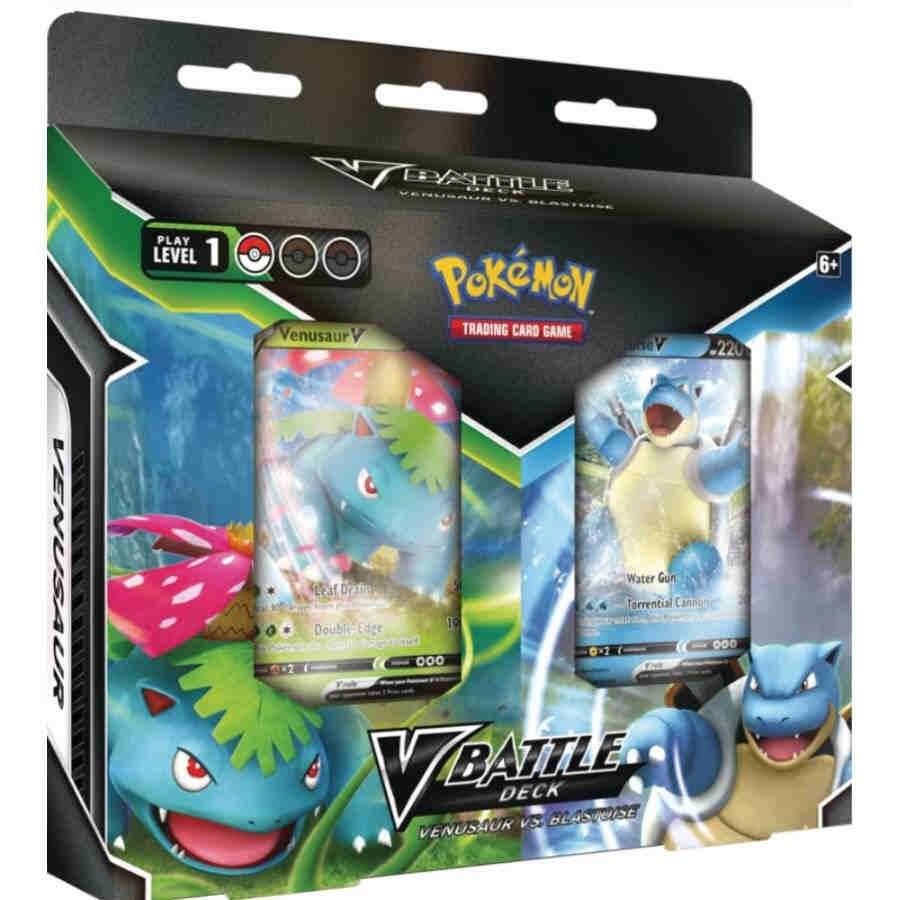 Venusaur vs. Blastoise V Battle Deck