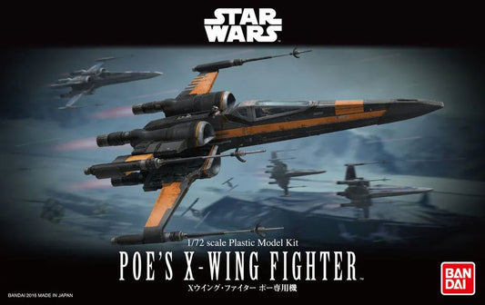 Poe's X-Wing Fighter Star Wars The Force Awakens Model Kit