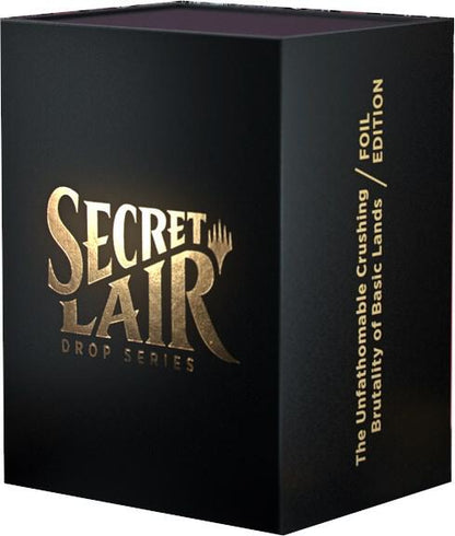 Secret Lair: The Unfathomable Crushing Brutality of Basic Land Foil Edition