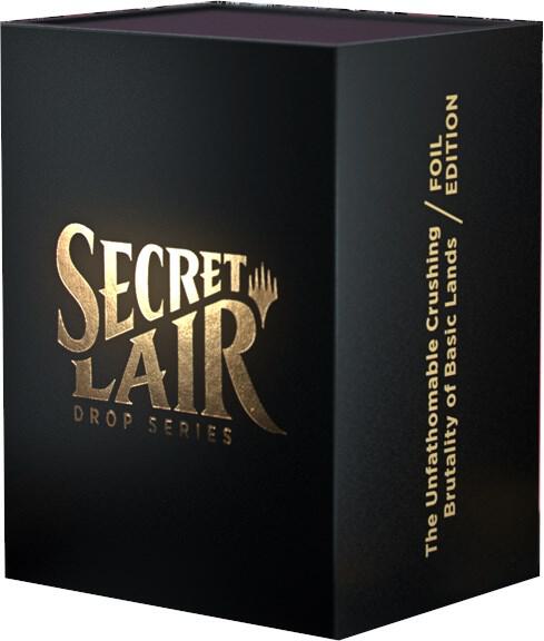 Secret Lair: The Unfathomable Crushing Brutality of Basic Land Foil Edition