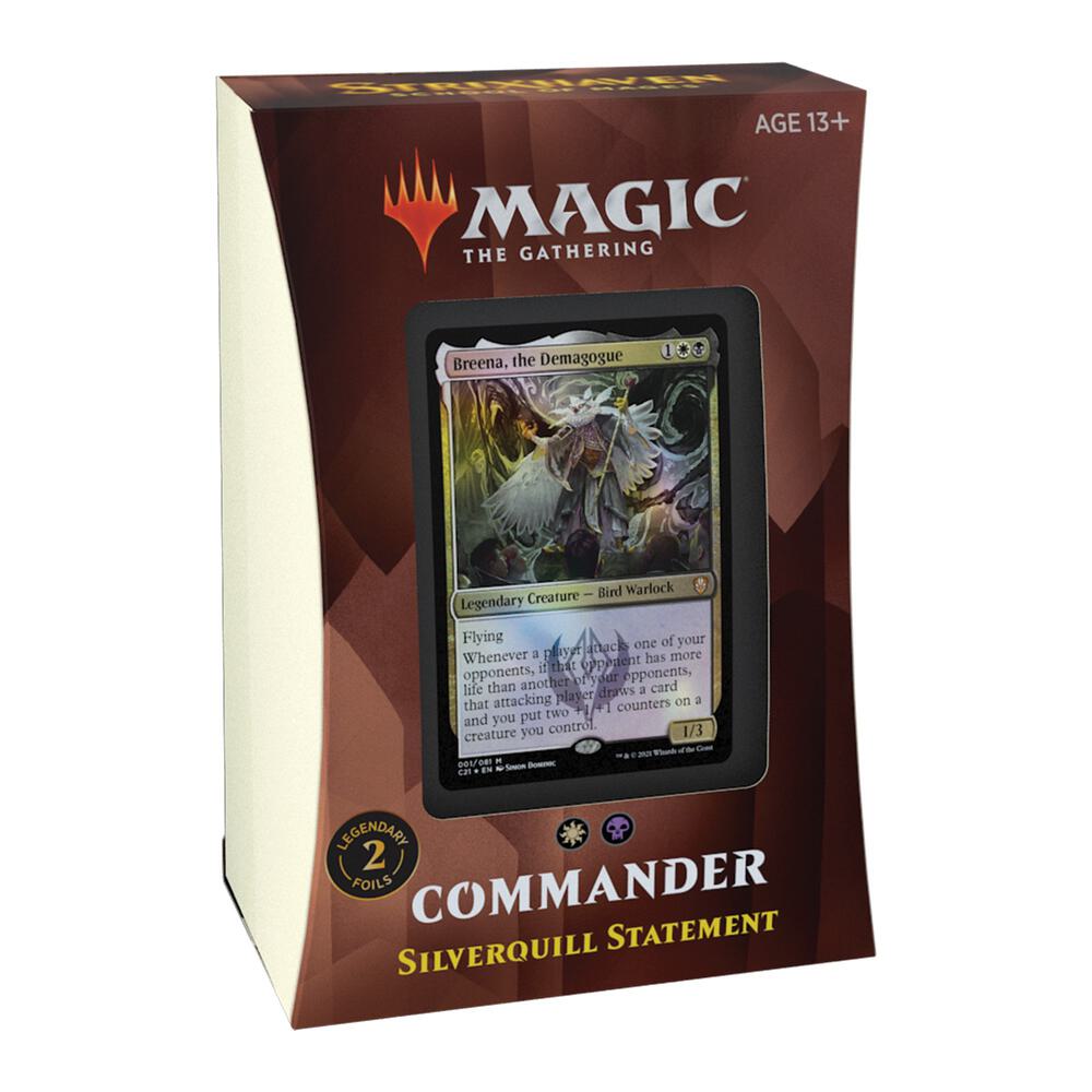 Strixhaven School of Mages Silverquill Statement Commander Deck
