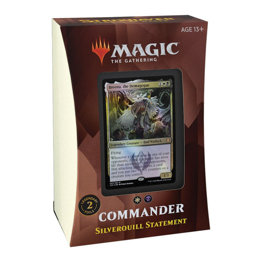 Commander 2021 Silverquill Statement Commander Deck