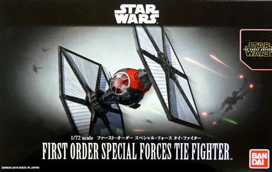 First Order Special Forces Tie Fighter Star Wars The Force Awakens Model Kit