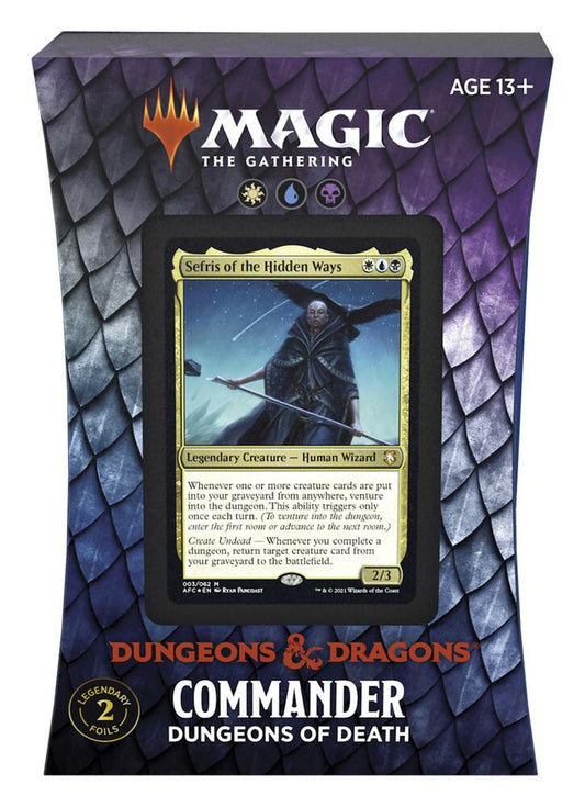 Adventures in the Forgotten Realm Dungeons of Death Commander Deck