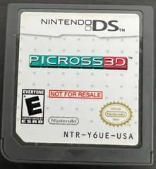 Picross 3D [Not for Resale] - Nintendo DS