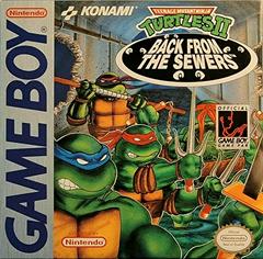 Teenage Mutant Ninja Turtles II Back from the Sewers - GameBoy