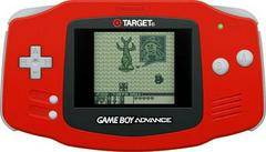 Red Target Gameboy Advance Console - GameBoy Advance