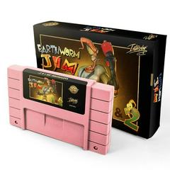 Earthworm Jim 1+2 [25th Anniversary Edition] - Super Nintendo