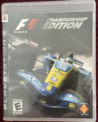 F1 Championship Edition - Playstation 3