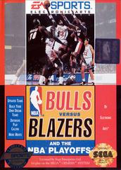 Bulls Vs Blazers and the NBA Playoffs - Sega Genesis