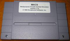 M.A.C.S.  Multipurpose Arcade Combat Simulator - Super Nintendo