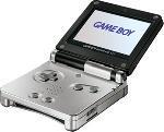Onyx & Platinum Gameboy Advance SP [AGS-001] - GameBoy Advance